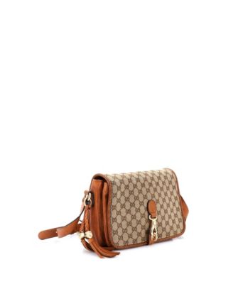 Medium Marrakech Messenger Bag GG Canvas with Leather