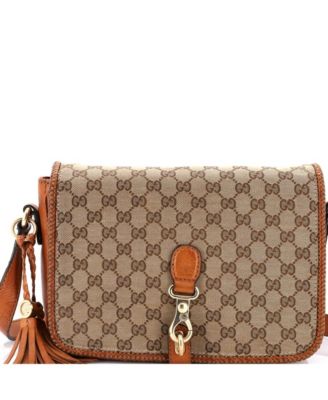 Medium Marrakech Messenger Bag GG Canvas with Leather