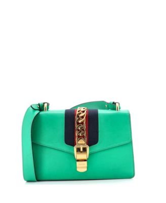 Small Sylvie Shoulder Bag Leather