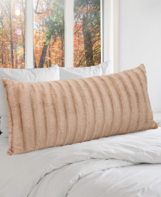 Textured Long Decorative Pillow, 18" x 40"
