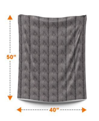 Textured Decorative Throw, 40" x 50"