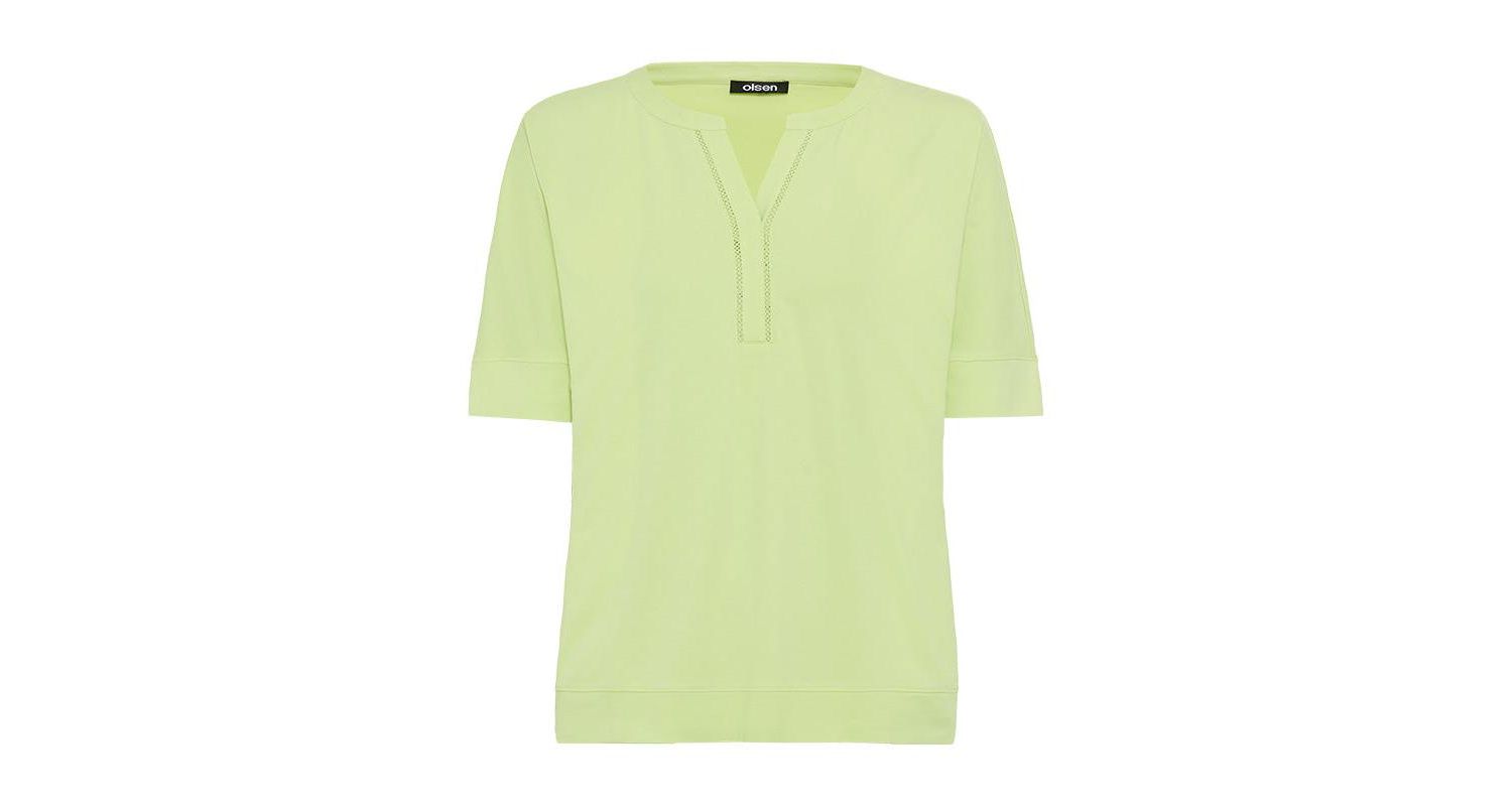 Women's Split Neck T-Shirt