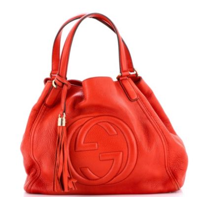 Medium Soho Shoulder Bag Leather