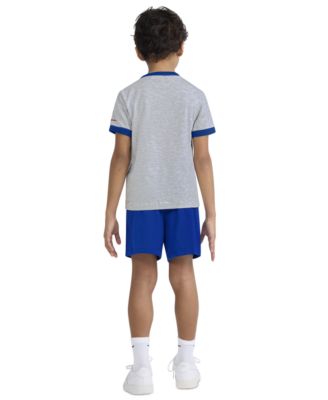 Boys' 4-7 Dri-FIT Baseball Character Short-Sleeve T-Shirt and Shorts, 2-Piece Set
