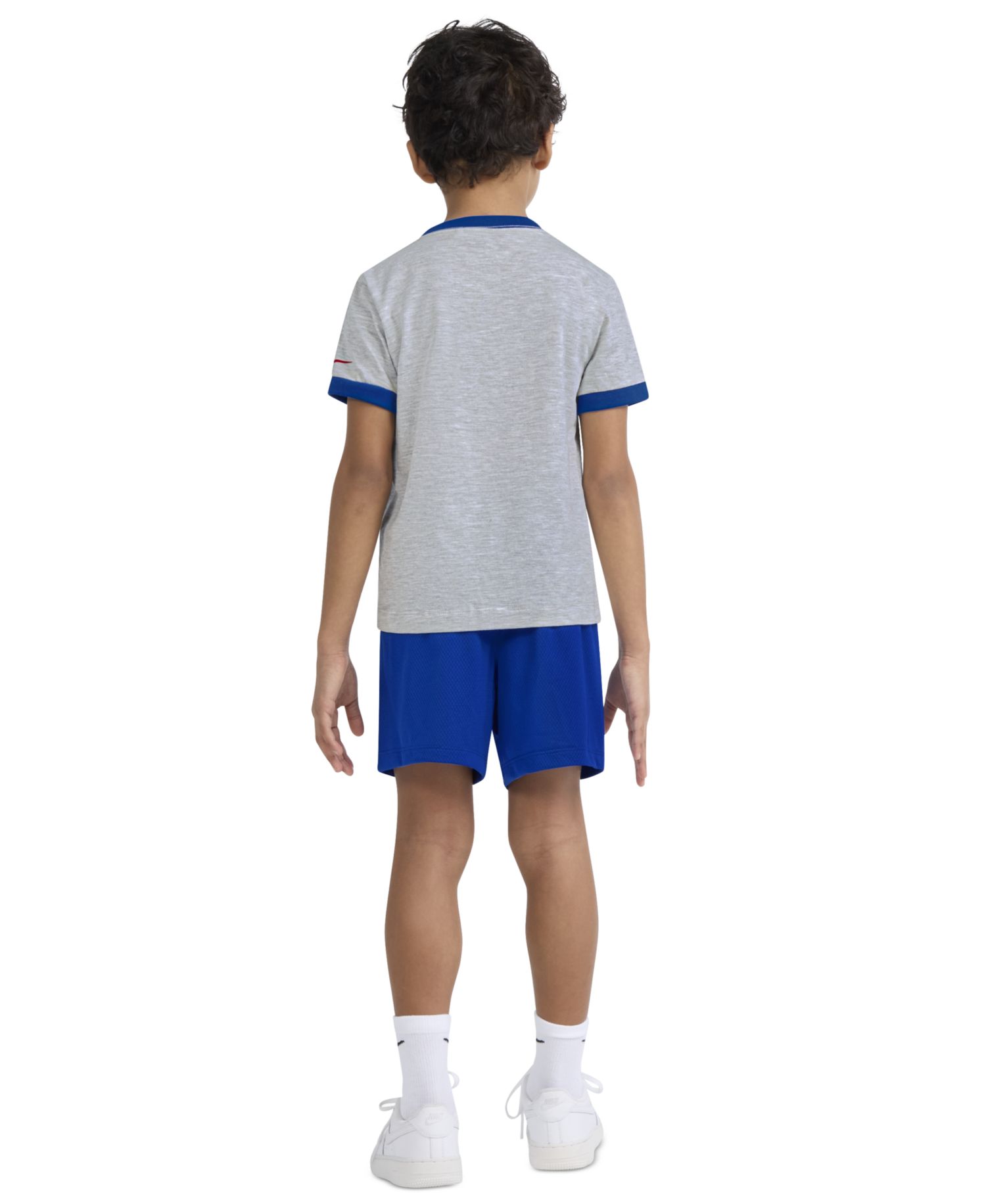 Boys' 2T-7 Dri-FIT Baseball Character Short-Sleeve T-Shirt and Shorts, 2-Piece Set