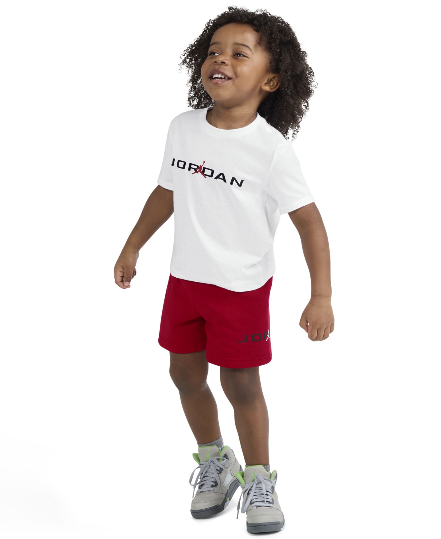 Boys' 2T-7 Stretch T-Shirt and Shorts, 2-Piece Set