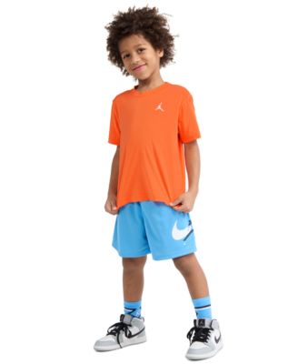 Boys' 2T-7 Jumpman Air Embroidered Short-Sleeve T-Shirt