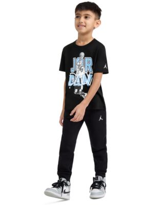 Boys' 4-7 Retro Stack Crewneck T-Shirt