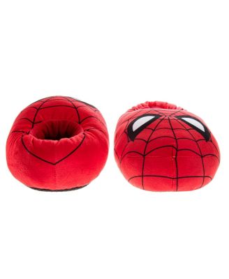 Toddler Marvel Spiderman Kids' Slippers Cozy, Plush, and Fun House Footwear