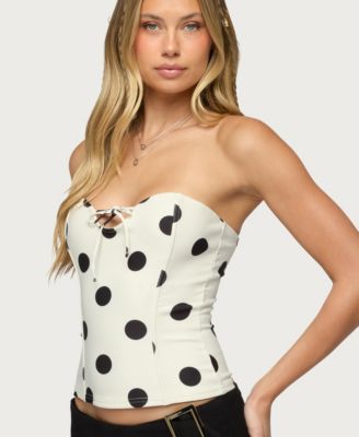 Women's Antonelle Polka Dot Corset