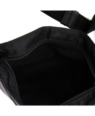 Small Flat Messenger Bag Tessuto