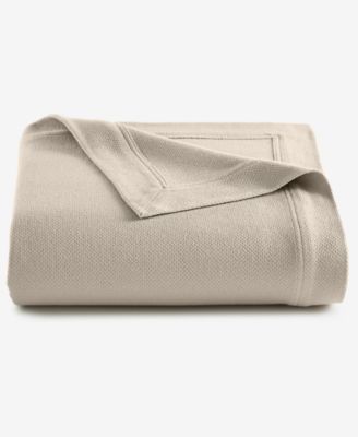 Hotel Collection Cotton Blanket, Full/Queen, Macy's Exclusive - Sand, Full/Queen