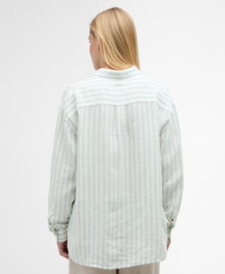 Women's Annie Striped Drop Shoulder Shirt