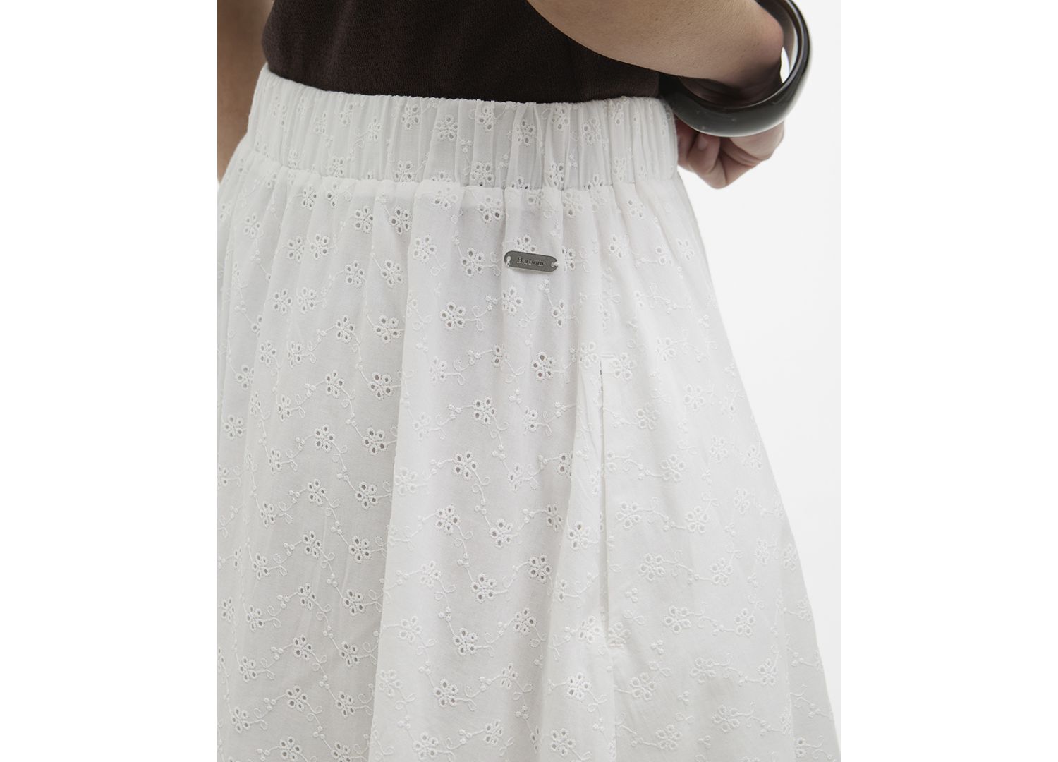 Women's Melody Broderie Anglaise Midi Skirt