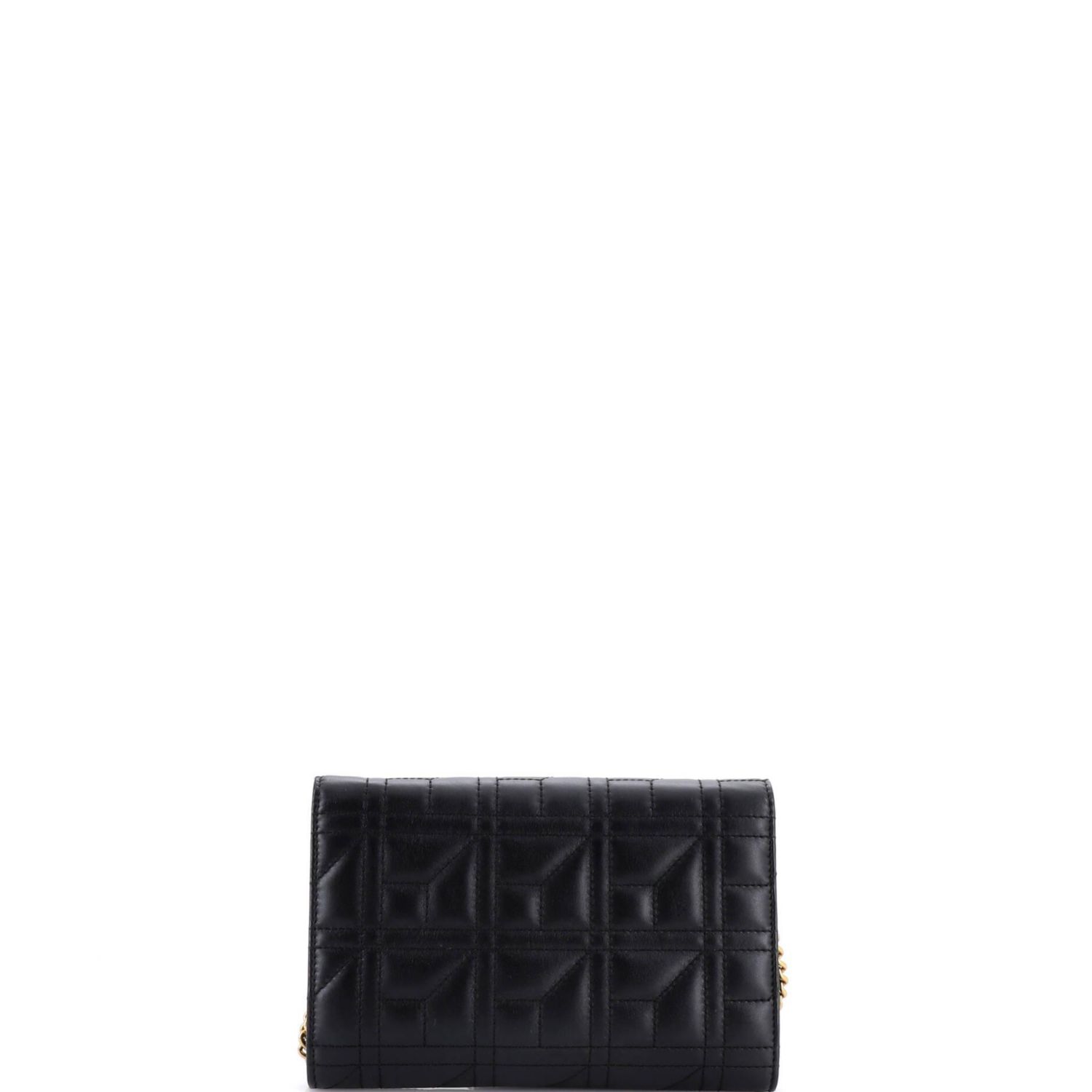 Mini Pearly GG Marmont Chain Wallet Matelasse Leather