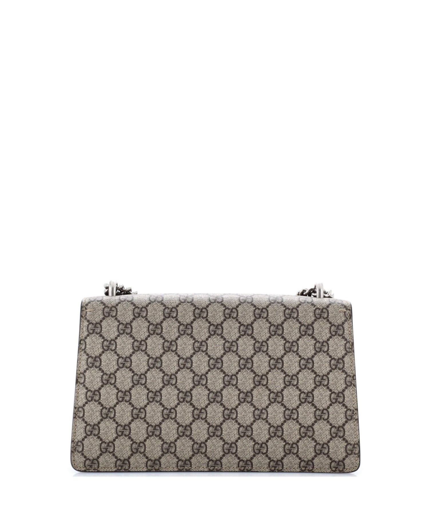 Small Dionysus Bag GG Coated Canvas