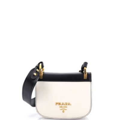 Small Pionniere Saddle Crossbody Bag City Calfskin