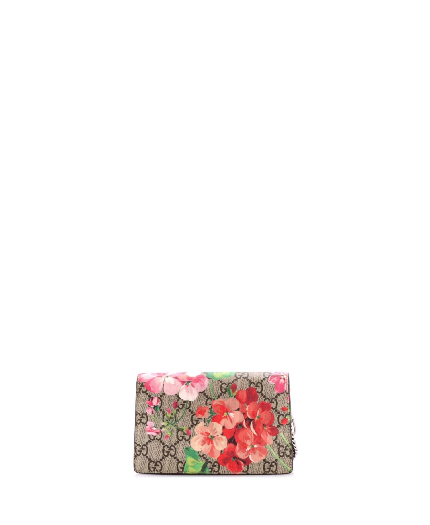 Super Mini Dionysus Bag Blooms Print GG Coated Canvas