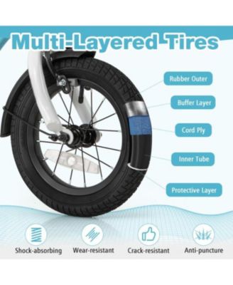 Kids Bike for 3-4 Years Old with Training Wheels