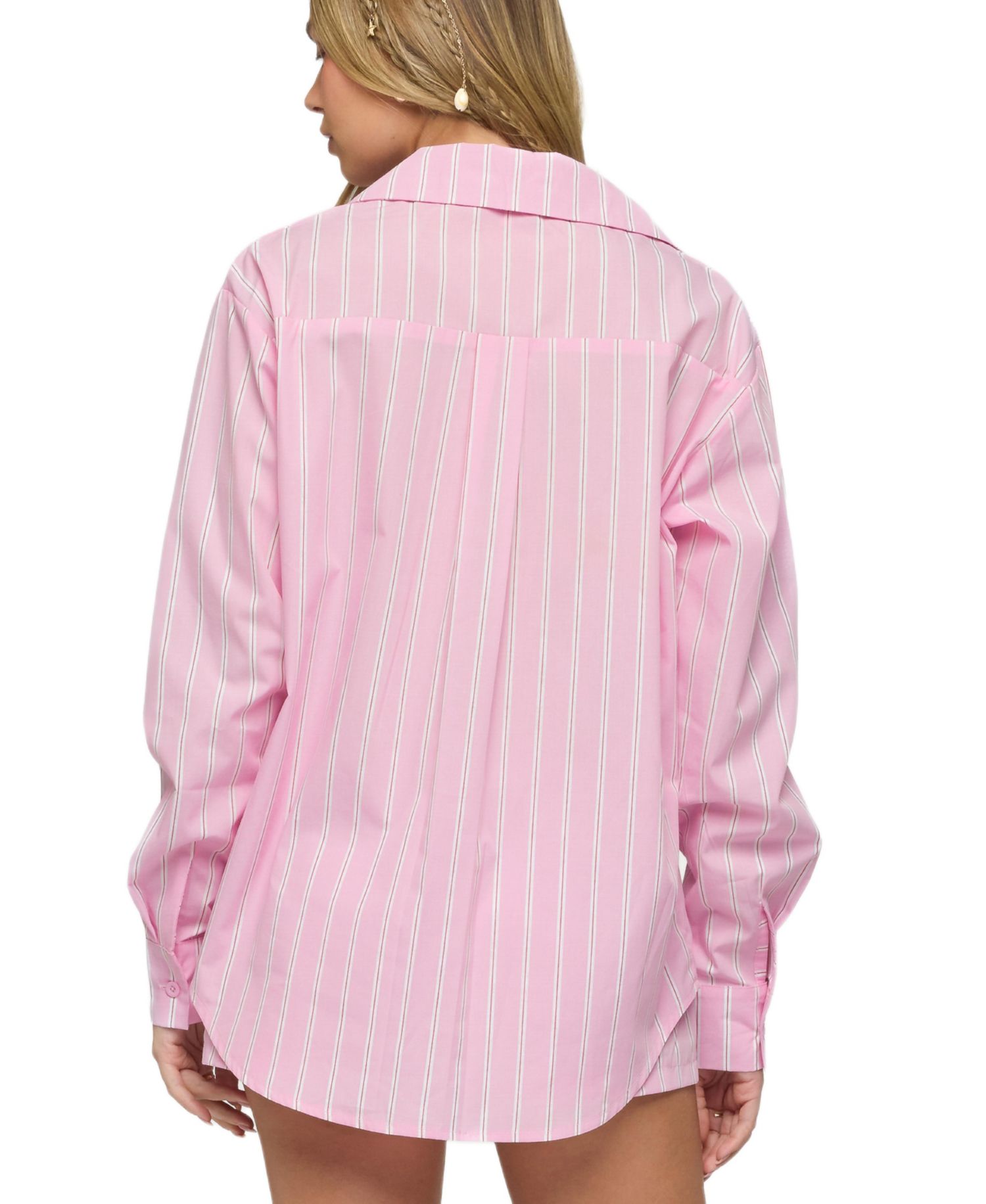Women's Carmella Striped Oversized Shirt
