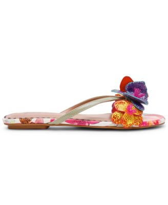 Women's Nicolle Flower Flat Sandals