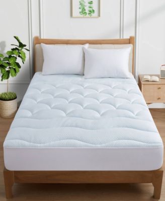 Waterproof Sleep Cooling Mattress Pad with Deep Pocket, Full