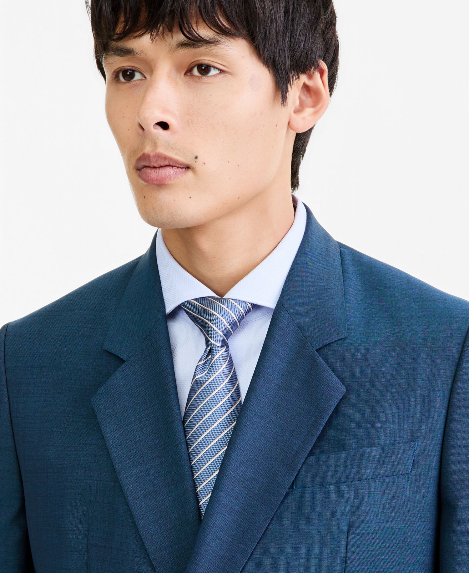 Men's Modern-Fit Double-Breasted Suit Jacket
