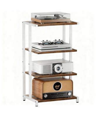  Media Stand Audio Rack Gaming Console Shelf TV Equipment Storage