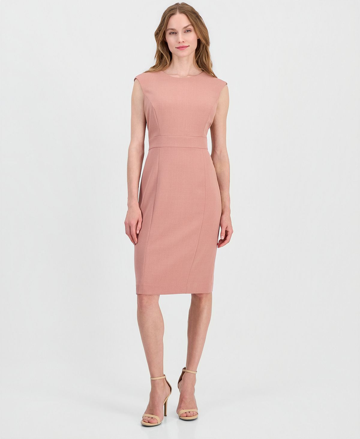 Kasper Women's Sleeveless Sheath Dress view 2 — MAYCSS fashion products
