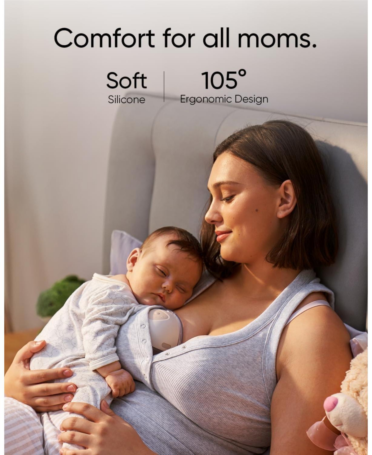 eufy Security Wearable Breast Pump E10 with Milk Storage Bag (120 Pieces)