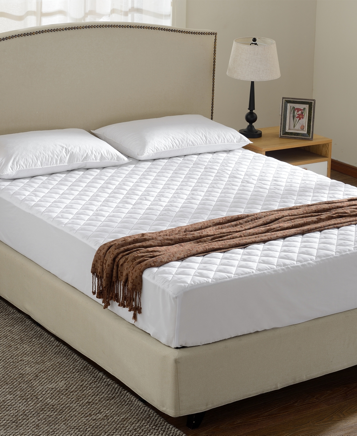 Cheer Collection Quilted Mattress Pad/Protector