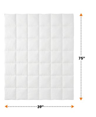 Luxurious Microplush Mattress Topper, Twin