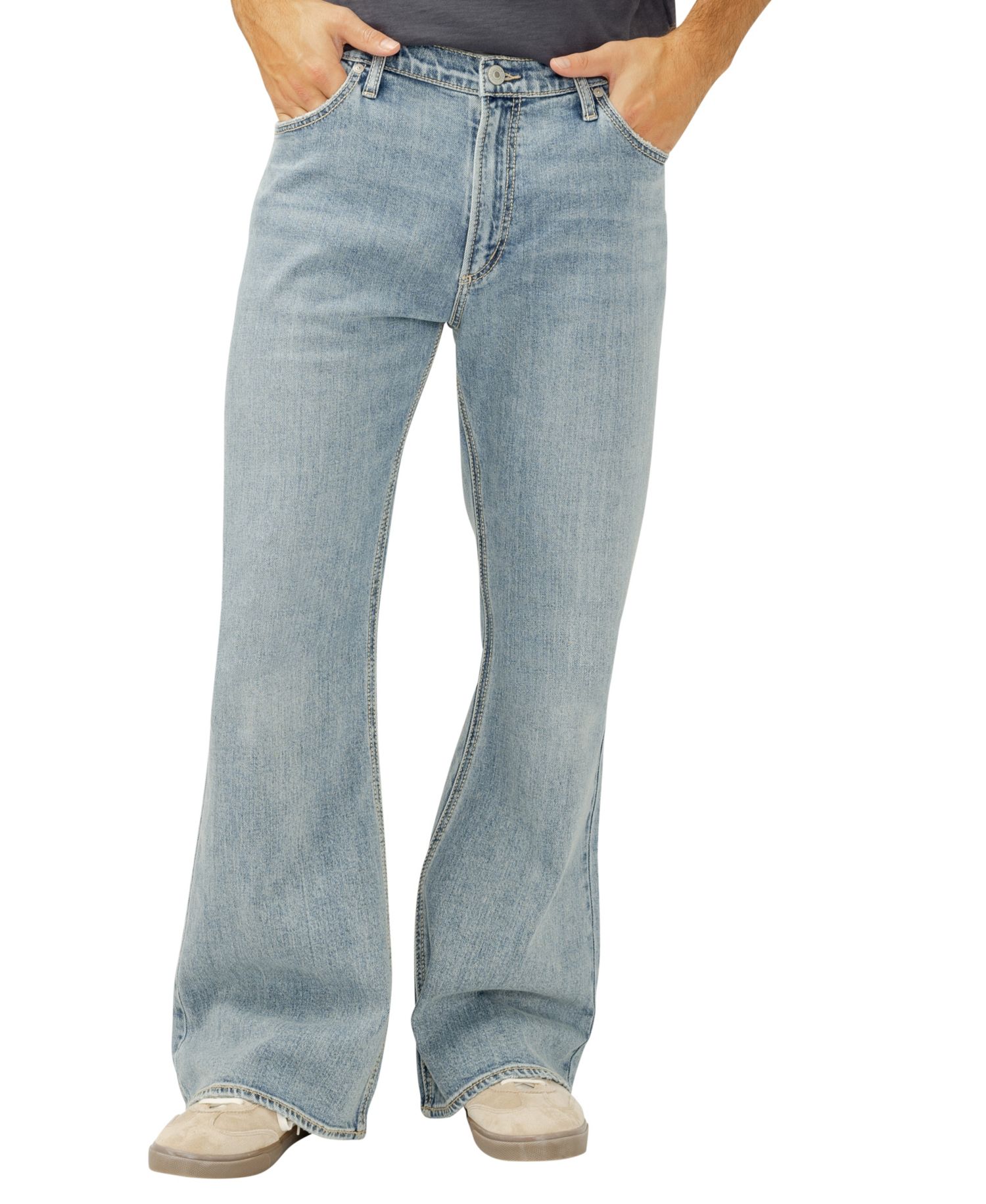 Jack Relaxed Fit Wide Bootcut Jeans