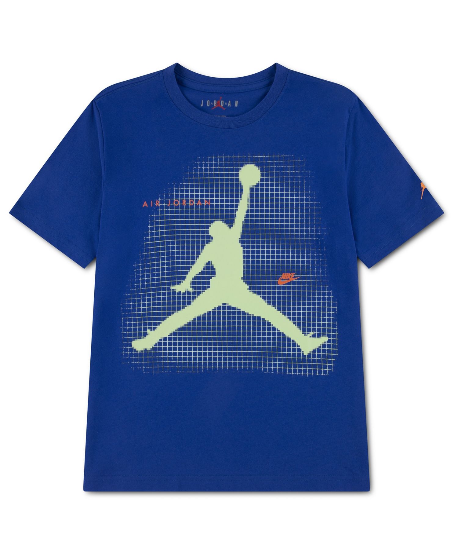 Boys' 8-20 Jumpman Grid Blur Crewneck T-Shirt