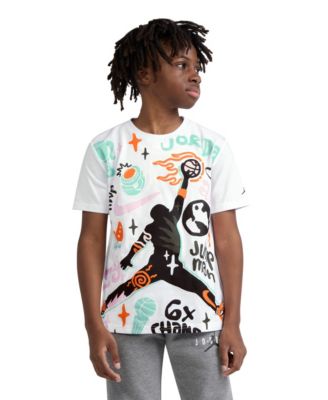 Boys' 8-20 Air Jordan World Tour Short-Sleeve T-Shirt