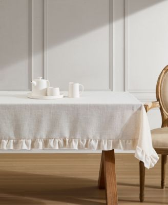 Seville Ruffle Tablecloth, 60" x 84"
