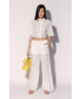 Women's Cindy Eyelet Top