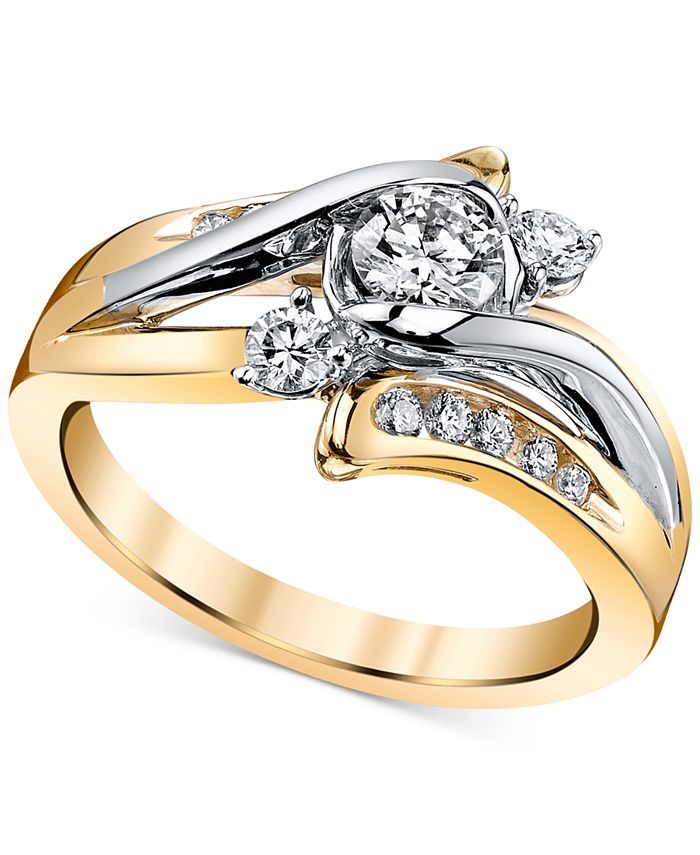 Sirena Diamond Engagement Ring 5 8 ct. t.w. in 14k Gold and
