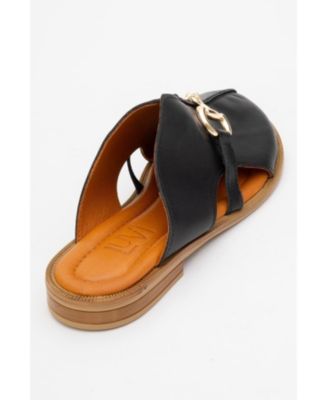 Forever and Always Shoes Women's Favor Leather Clogs