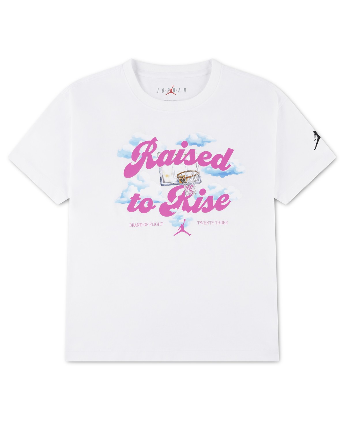 Jordan Girls' 7-16 Pullover T-Shirt — фото 1
