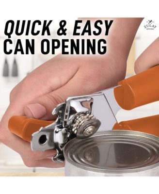 Heavy Duty Can Opener Wide Grip Smooth Edge Cut with Comfortable Grip