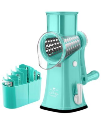 Rotary Cheese Grater with 5 Interchangeable Stainless Steel Blades