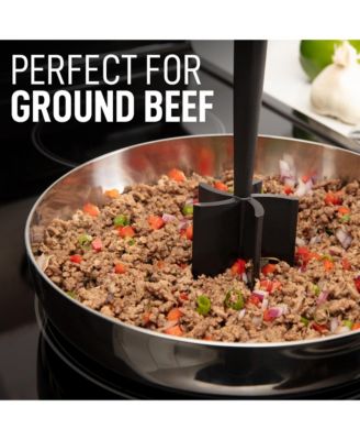 2 Pack Ground Beef Masher Chopper Tool Hamburger Meat Smasher