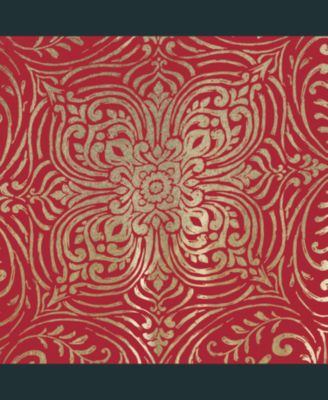 Helena Halo Foil Blackout Polyester Window Curtain Grommet Panel 52" x 84"