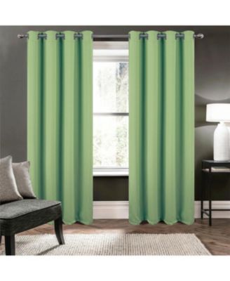 Oakley Embossed Blackout Polyester Window Curtain Grommet Panel 52" x 84"