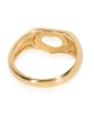 Yellow Gold  Elsa Peretti Vintage Open Heart Ring