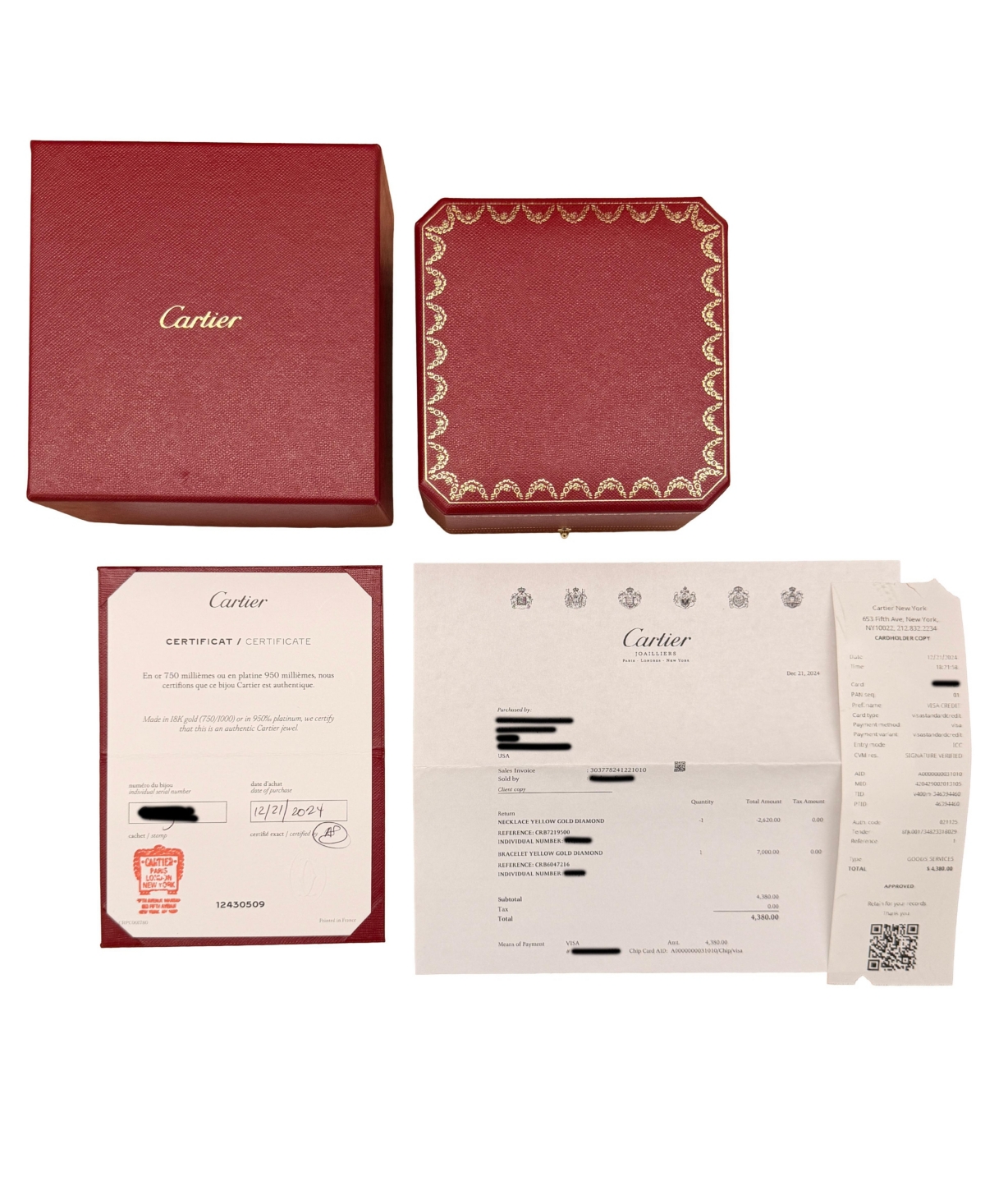 Pre-Owned Cartier Yellow Gold Diamond Small Model Love Bracelet