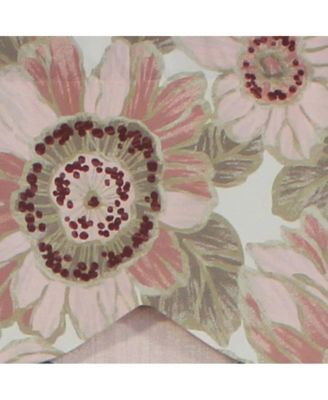 Verona Petticoat Modern Premium Design Printed Valance 3" Rod Pocket 50" x 15"