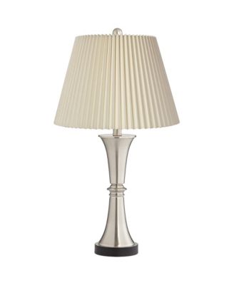 Seymore Modern Touch Table Lamps 26" High Set of 2 with USB Charging Port LED for Bedroom Living Room House Desk