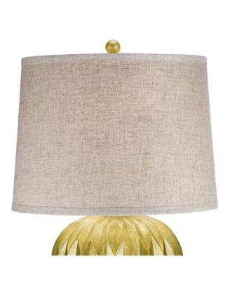 Buckhead 28" Tall Urn Modern Table Lamps Set of 2  Bronze Finish Living Room Bedroom Bedside Nightstand